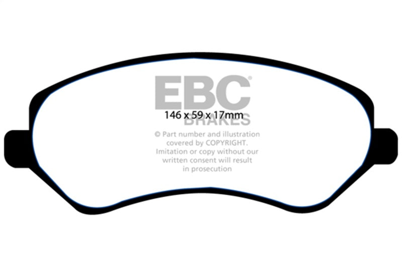 EBC Disc Brake Pad Set DP61612 Photo - Primary