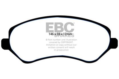 EBC Disc Brake Pad Set DP61612 Photo - Primary
