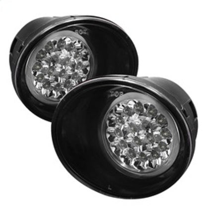 Spyder Nissan Titan 04-12/Nissan Armada 04-12 LED Fog Lights w/Switch Clear FL-LED-NT04-C 5015747 5015747 Photo - Primary