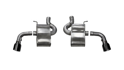 Corsa Performance 2016 Chevrolet Camaro SS 6.2L V8 2.75in Black Xtreme Axle-Back Exhaust 14785BLK Photo - Primary