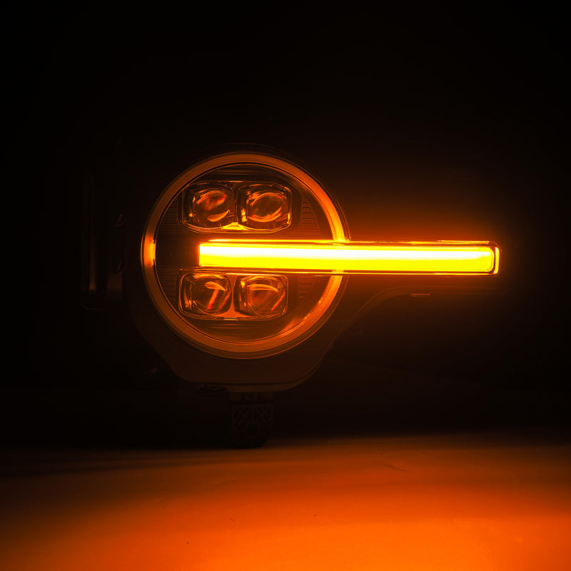 AlphaRex 21-23 Ford Bronco NOVA LED Projector Headlights Black 880260 880260 User 1