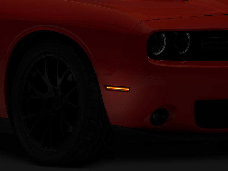 Raxiom 15-22 Challenger Excluding Widebody Axial Series LED Side Marker Lights (Smoked) CH3216 CH3216 Photo - Primary