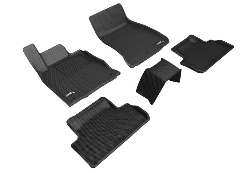 3D MAXpider 2019-2023 Genesis G70 RWD Kagu 1st & 2nd Row Floormat - Black L1GS00501509 L1GS00501509 Photo - Primary