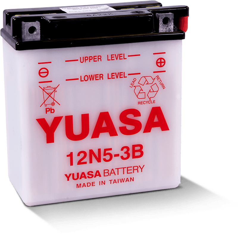 Yuasa Battery Yuasa 12N5-3B Conventional 12 Volt Battery YUAM2253B YUAM2253B User 1