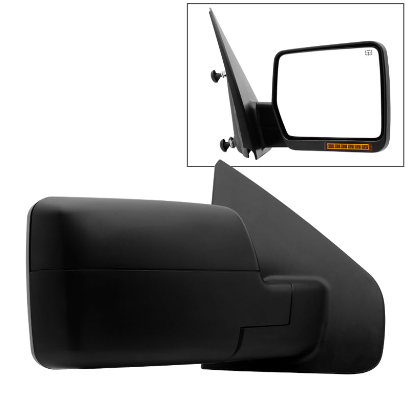 SPYDER Xtune Ford F150 04-06 Power Heated Amber LED Signal OE Mirror Right MIR-03348AEBH-P-R 9935329 9935329 Photo - Primary