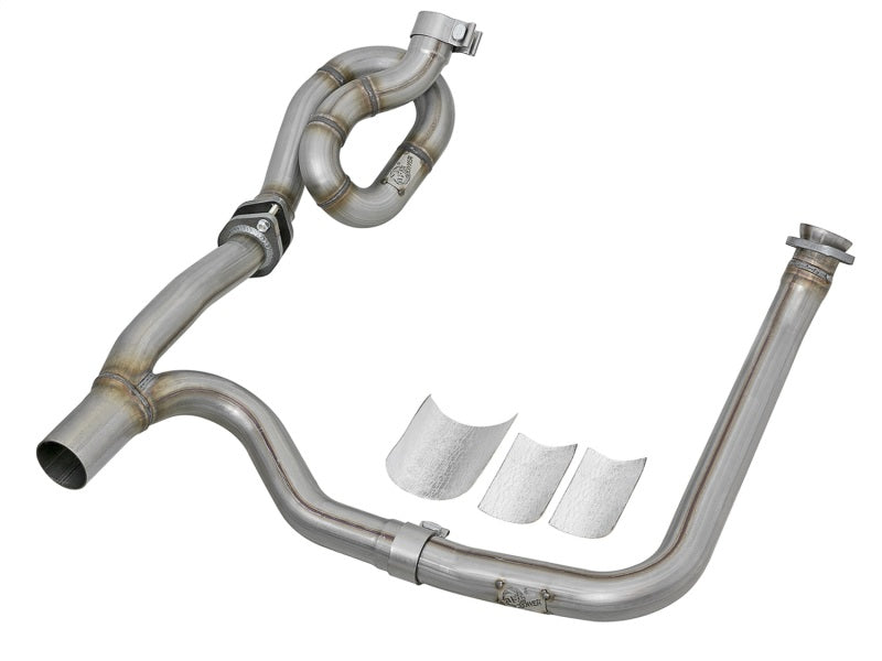 aFe MACH Force-Xp Stainless Steel Loop & Y-pipe Performance Package Jeep 48-46207-PK Photo - Primary