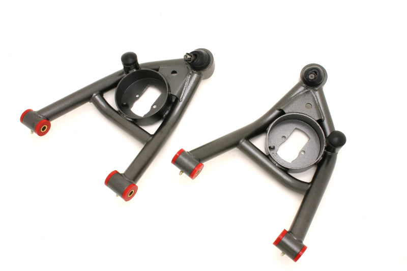 BMR 64-72 A-Body Non-Adj. Lower A-Arms (Polyurethane) - Black Hammertone AA016H AA016H Photo - Primary