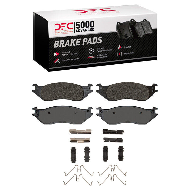 DFC DFC 5000 Advanced Semi Met Brake Pads Brakes, Rotors & Pads Brake Pads - OE main image