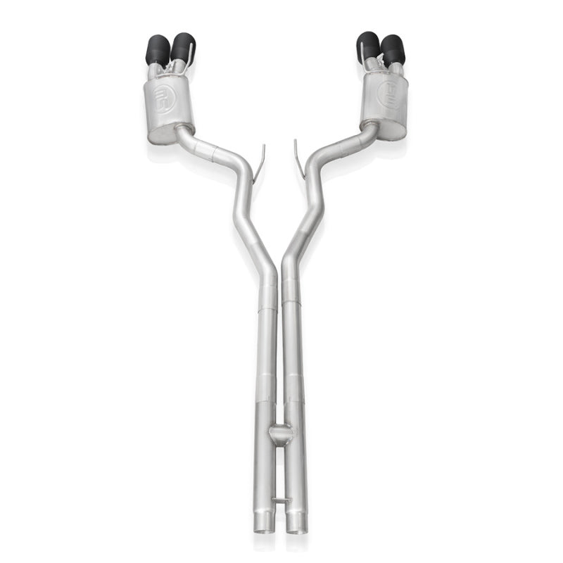 Stainless Works 2020 Ford GT500 Legend Catback H-Pipe Exhaust Factory Connect - Black Tips GT500CBHFCLB GT500CBHFCLB User 1