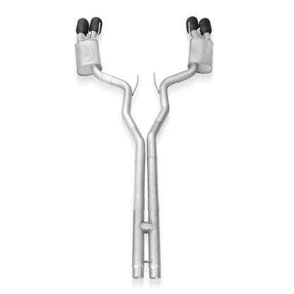 Stainless Works 2020 Ford GT500 Legend Catback H-Pipe Exhaust Factory Connect - Black Tips GT500CBHFCLB GT500CBHFCLB User 1