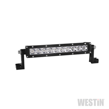 Westin Xtreme LED Light Bar Low Profile Single Row 10 inch Flex w/5W Cree - Black 09-12270-10S 09-12270-10S Photo - Unmounted