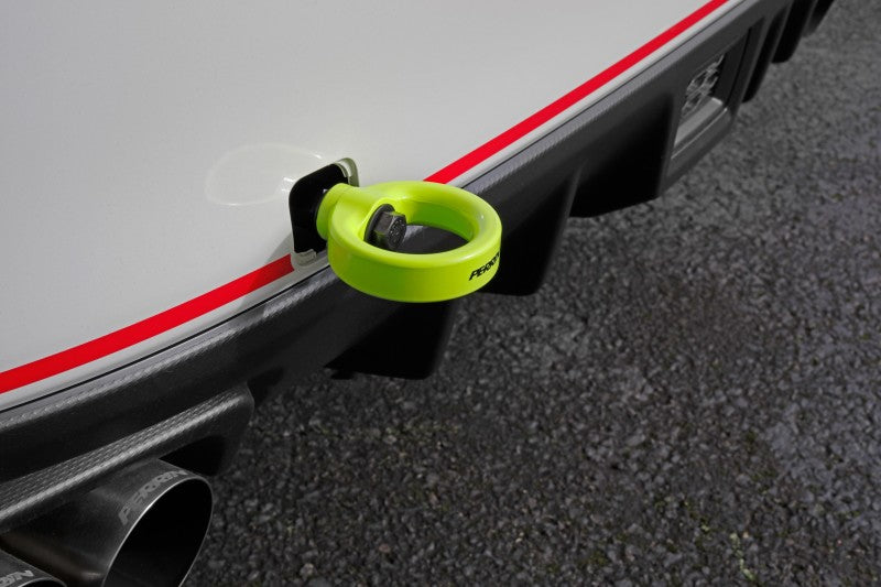 Perrin 15-19 Subaru WRX/STI Tow Hook Kit (Rear) - Neon Yellow PSP-BDY-252NY PSP-BDY-252NY Photo - Primary