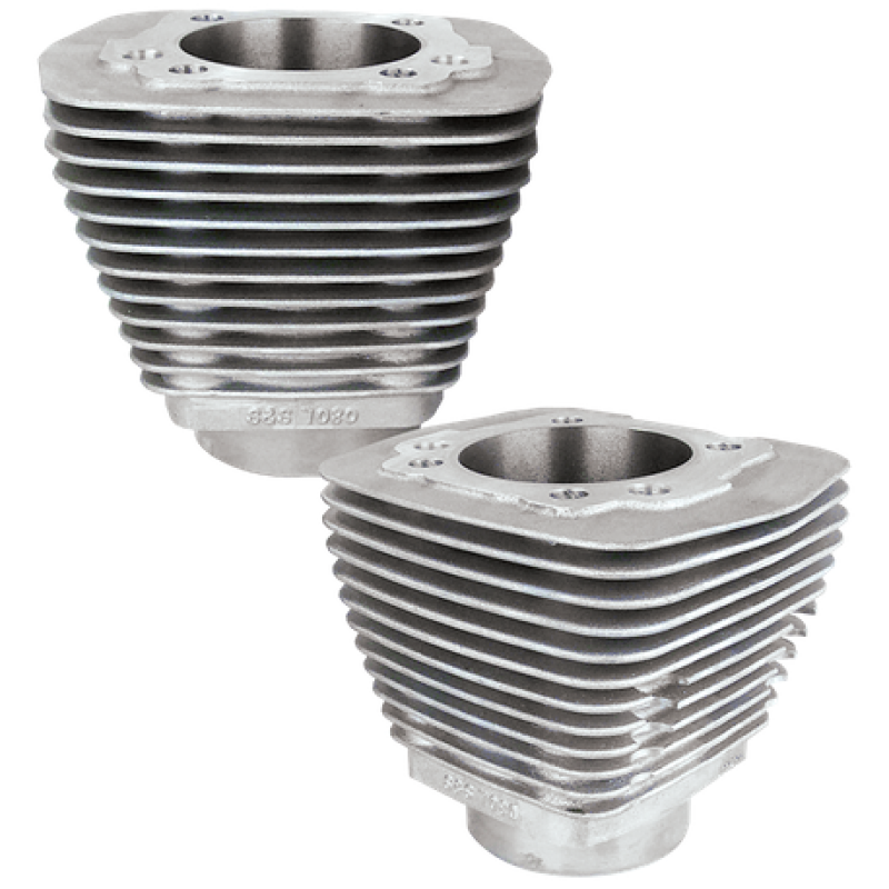 S&S Cycle 84-99 BT w/ Stock Heads 3-5/8in Bore Cylinder Set - Natural 91-7000 91-7000 User 1