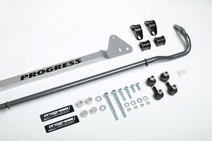 Progress Technology Progress Tech 92-95 Honda Civic / 92-95 Honda Del Sol Tubular Rear Sway Bar (25mm - Adjustable) 62.1044 62.1044 User 1