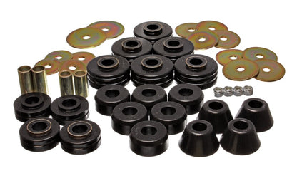 Energy Suspension Body Mount Set Black Chevrolet K5 Blazer All 1978-1980 3.4104G Photo - Primary