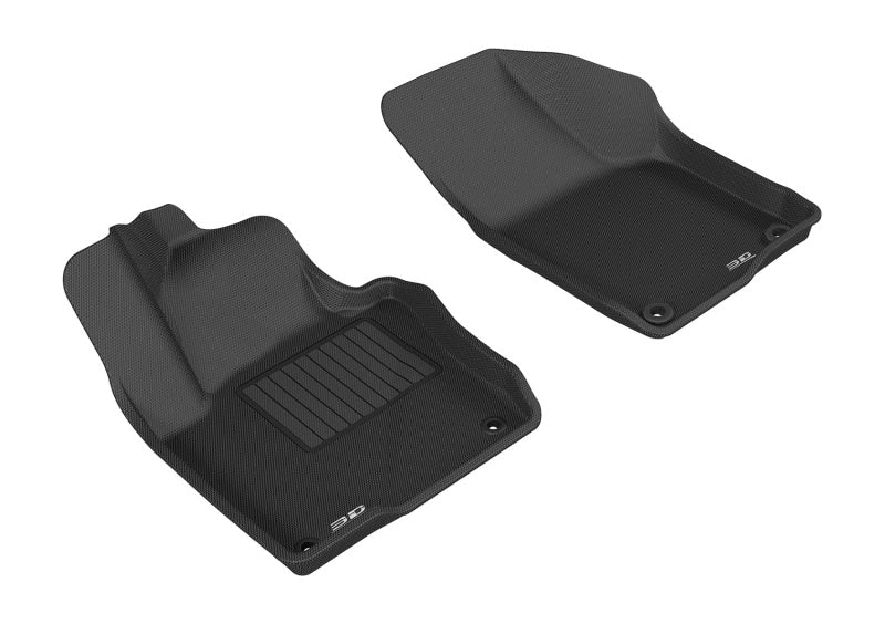 3D MAXpider 2011-2018 Volkswagen Jetta Sedan Kagu 1st Row Floormat - Black L1VW05511509 L1VW05511509 Photo - Primary