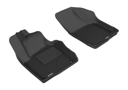 3D MAXpider 2011-2018 Volkswagen Jetta Sedan Kagu 1st Row Floormat - Black L1VW05511509 L1VW05511509 Photo - Primary