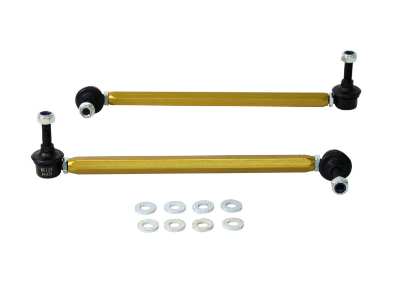 Whiteline Sway Bar Link Kit Heavy Duty Adj Steel Ball Ford Focus 2008-2011 KLC151 Photo - Close Up