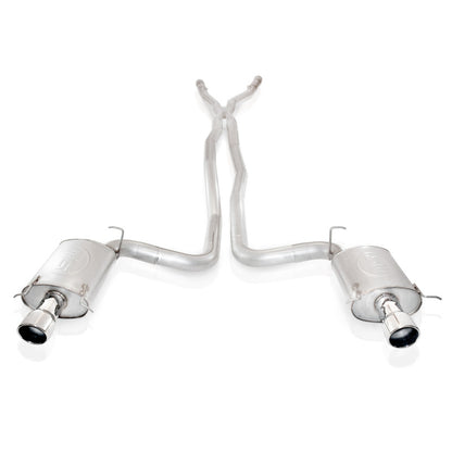Stainless Works 2004-07 Cadillac CTS-V 3in Exhaust X-Pipe Chambered Mufflers High-Flow Cats 4in Tips CTSVEHX CTSVEHX Photo - Primary
