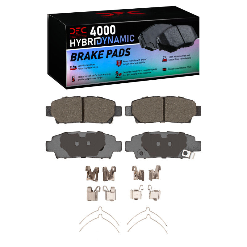 DFC DFC 4000 HybriDynamic Brake Pads Brakes, Rotors & Pads Brake Pads - OE main image