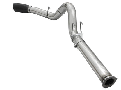 aFe  POWER 49-43064-B Large Bore-HD 5" 409 SS DPF-Back Exhaust System 49-43064-B Photo - Unmounted