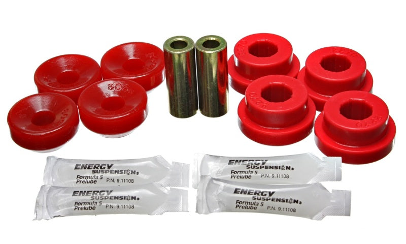 Energy Suspension Shock Upper/Lower Bushing Set Red Acura Integra GS 1990-2001 16.8103R Photo - Primary