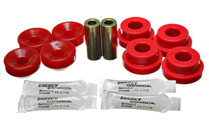 Energy Suspension Shock Upper/Lower Bushing Set Red Acura Integra GS 1990-2001 16.8103R Photo - Primary