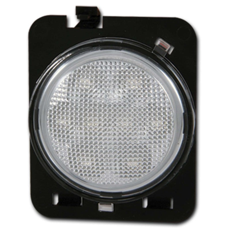 Anzo 2007-2015 Jeep Wrangler LED Side Fender Lights Clear 861116 Photo - Primary