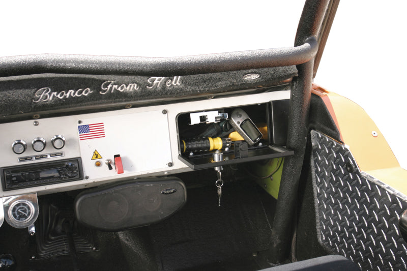 Tuffy Products Tuffy Bronco Security Glovebox 196677- Black 108-01 108-01 Photo - Mounted