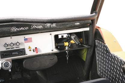 Tuffy Products Tuffy Bronco Security Glovebox 196677- Black 108-01 108-01 Photo - Mounted