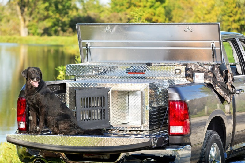 Dee Zee Deezee Universal Tool Box - Red Crossover - Single Lid BT Alum Full Size (Deep) DZ8170D DZ8170D Photo - Mounted