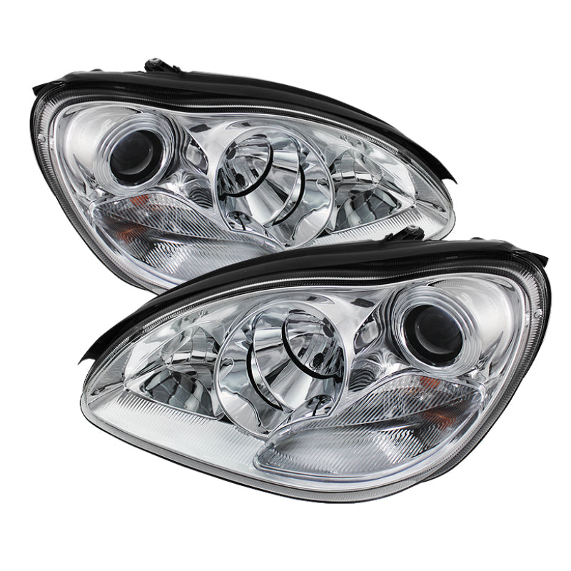 Spyder Mercedes Benz S-Class 03-06 Projector Headlights Xenon/HID Model- Chrm PRO-YD-MBW220-HID-C 5070036 5070036 Photo - Primary