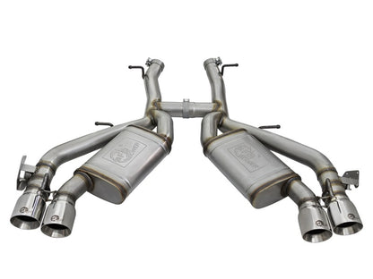 aFe  POWER 49-34068-P MACH Force-Xp 3" 304 SS Axle-Back Exhaust System 49-34068-P Photo - Unmounted