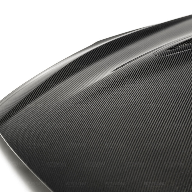 Seibon 2017-2018 Nissan GTR R35 Carbon Fiber Hood HD17NSGTR-OE Photo - Primary