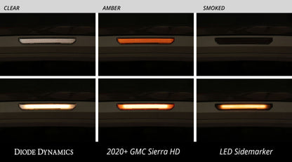 Diode Dynamics 20-21 Sierra 2500/3500 HD LED Sequential Sidemarkers Smoked Set DD5152 DD5152 User 6