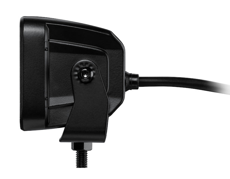 Hella Universal Black Magic 3.2in L.E.D. Cube Kit - Flood Beam (Long Range) 358176821 358176821 Photo - out of package
