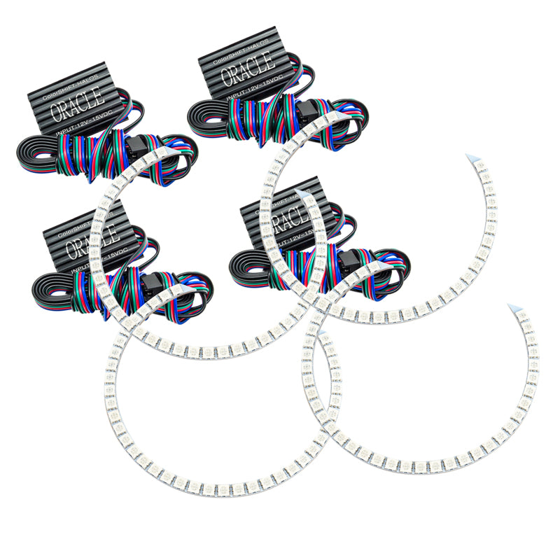ORACLE Lighting Oracle Nissan Skyline 98-01 Halo Kit - ColorSHIFT w/o Controller 2501-334 2501-334 Photo - Primary