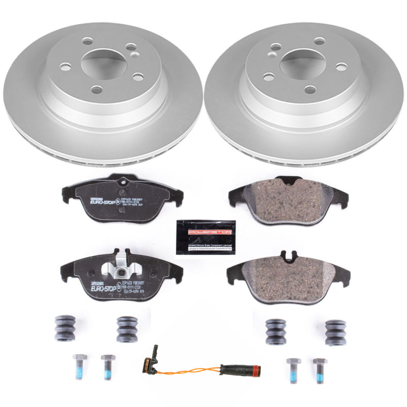 PowerStop Power Stop 13-15 Mercedes-Benz GLK250 Rear Euro-Stop Brake Kit ESK6715 ESK6715 Photo - Primary