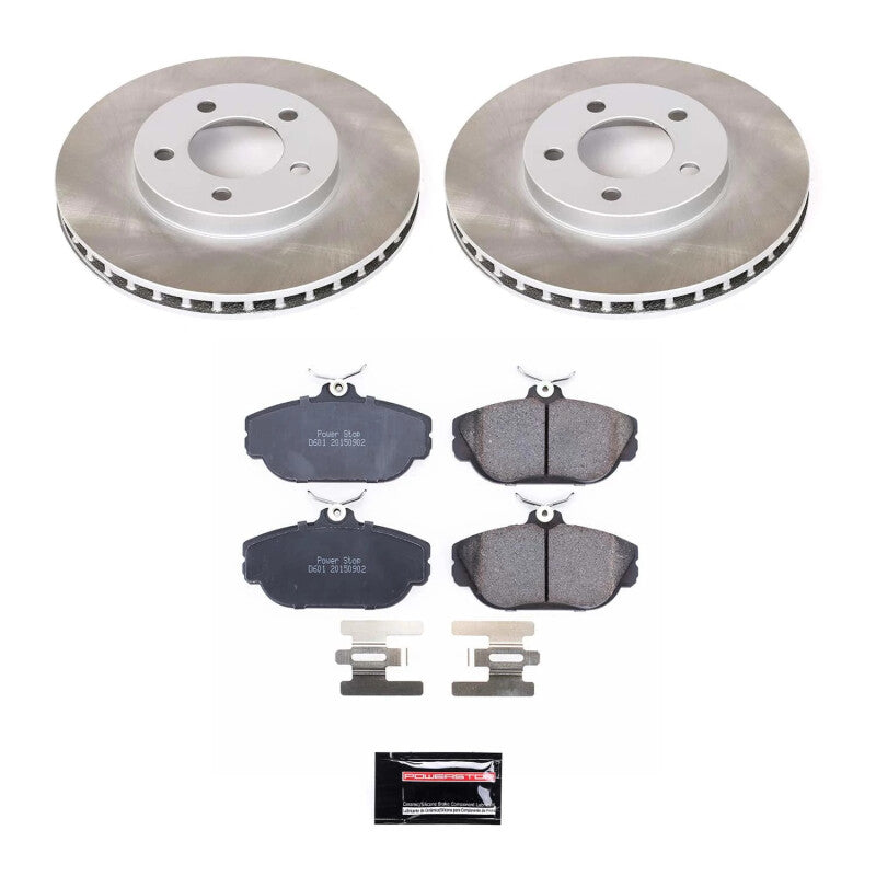 PowerStop Power Stop 94-00 Mercury Sable Front Semi-Coated Rotor Kit SC1327 SC1327 Photo - Primary