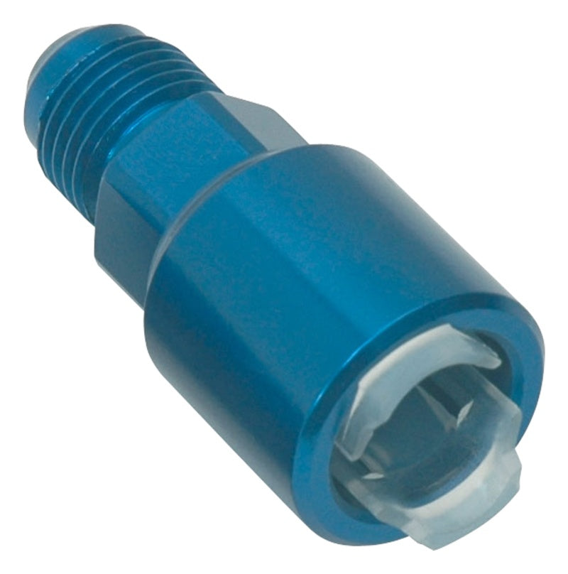 Russell -6 AN Male x -16' SAE Quick-Disconnect Female (Blue Finish) 640860 Photo - Primary