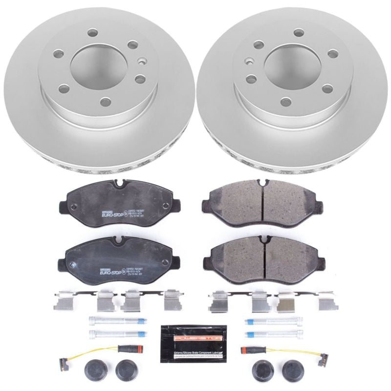 PowerStop Power Stop 07-09 Dodge Sprinter 2500 Front Euro-Stop Brake Kit ESK6236 ESK6236 Photo - Primary