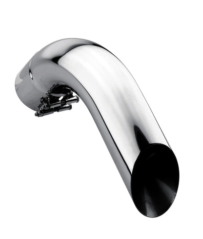 Gibson Marine Turn Down Slash-Cut Tip (Pair) - 4in Inlet/12in Length - Stainless 210001 210001 Photo - Primary