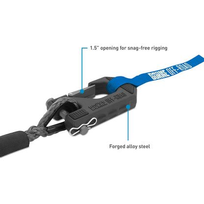 Borne Off-Road 10K Winch - Grey Synthetic Rope BNWN-10-SGR BNWN-10-SGR Photo - Primary