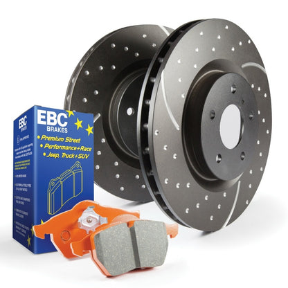 EBC Disc Brake Pad And Rotor Kit S8KR1074 Photo - out of package