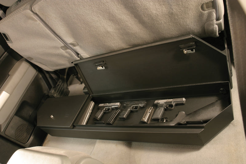 Tuffy Products Tuffy 07-21 Toyota Tundra Double Cab Underseat Lockbox W/ Keyed Lock 313-01 313-01 Photo - Mounted