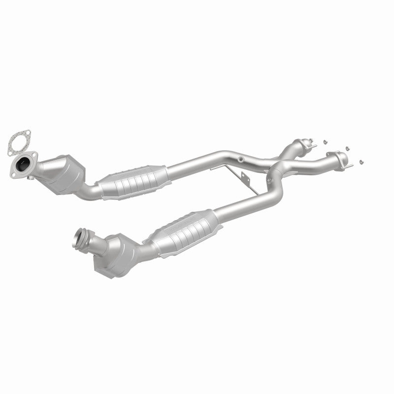 MagnaFlow Ford Mustang HM Grade Federal / EPA Compliant Direct-Fit Catalytic Converter 23163 360 Degree Image Set
