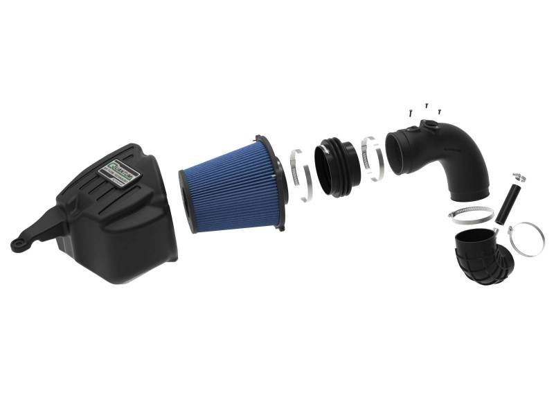 aFe 07-09 Ram 2500/3500 Cummins L6 6.7L (td)(Diesel) Quantum Cold Air Intake System w/ Pro 5R Filter 53-10026R 53-10026R Photo - Unmounted