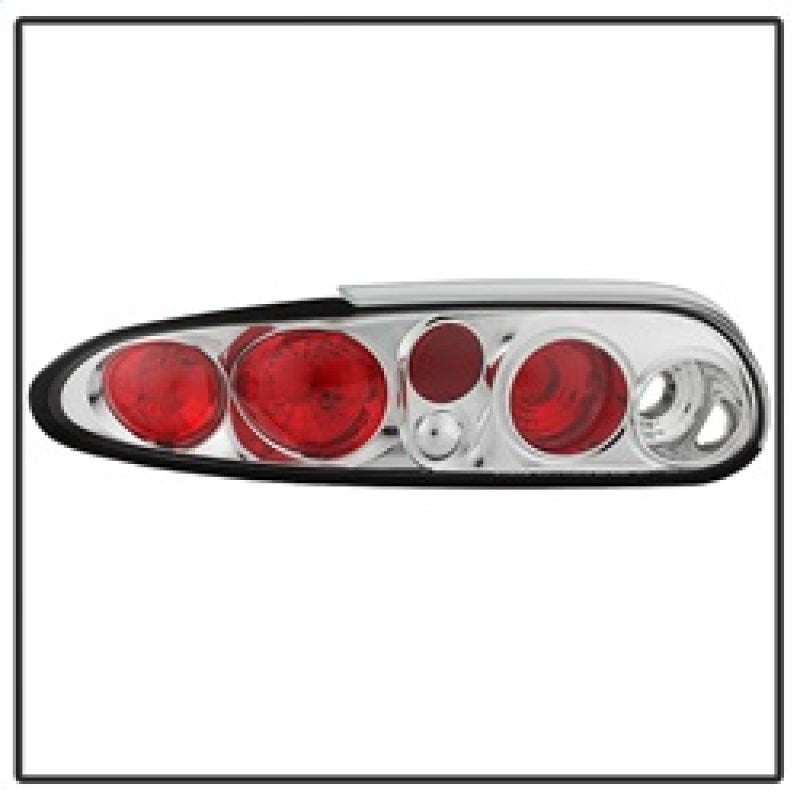 Spyder Chevy Camaro 93-02 Euro Style Tail Lights Chrome ALT-YD-CCAM98-C 5001207 5001207 Photo - Unmounted