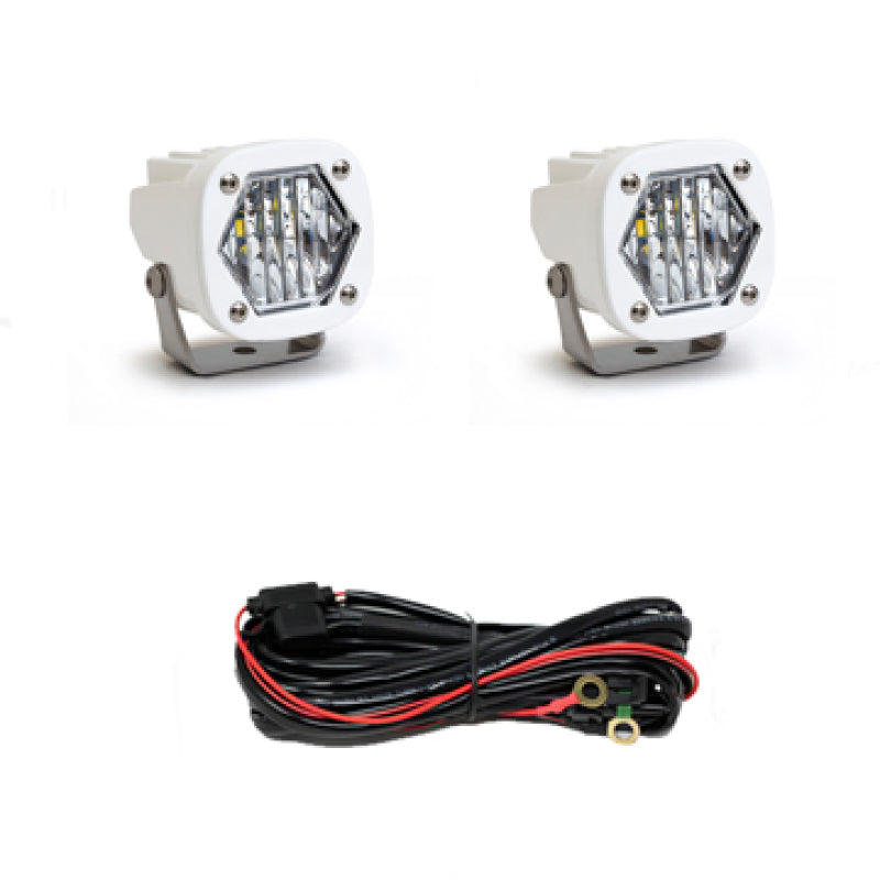 Baja Designs S1 White LED Auxiliary Light Pod Pair - Universal 387805WT User 1