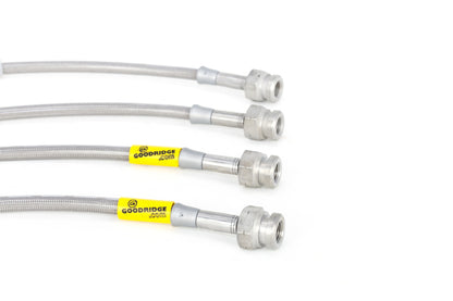 Goodridge 11-15 Jeep Grand Cherokee (Non SRT 8) / 11-15 Dodge Durango (All Models) SS Brake Lines 15010 15010 Photo - out of package